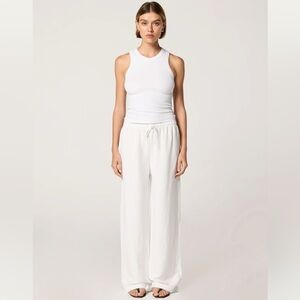 Clyque the label MECAH PANTS WHITE